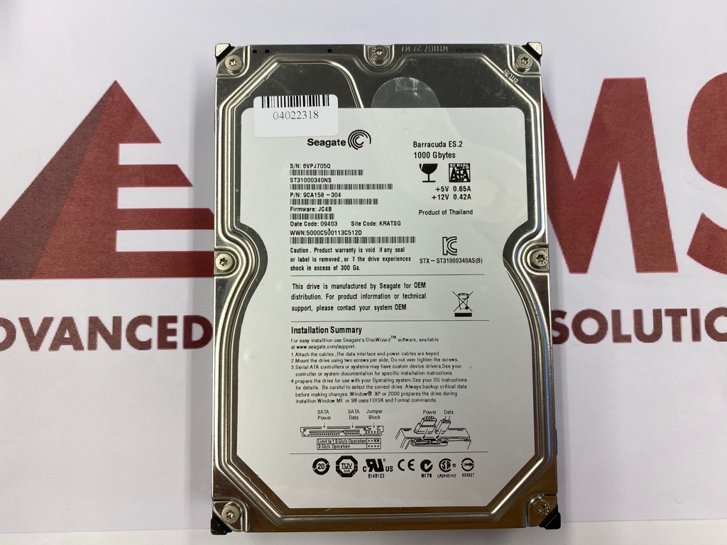 TB SEAGATE SATA DRIVE